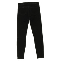 J Brand Trousers Suede in Black