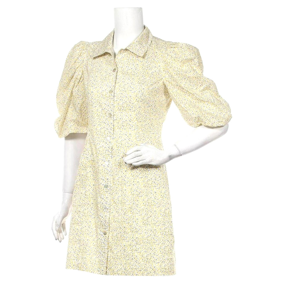 Birgitte Herskind Kleid aus Baumwolle in Gelb