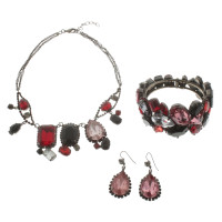 Furla Jewelery set in reds