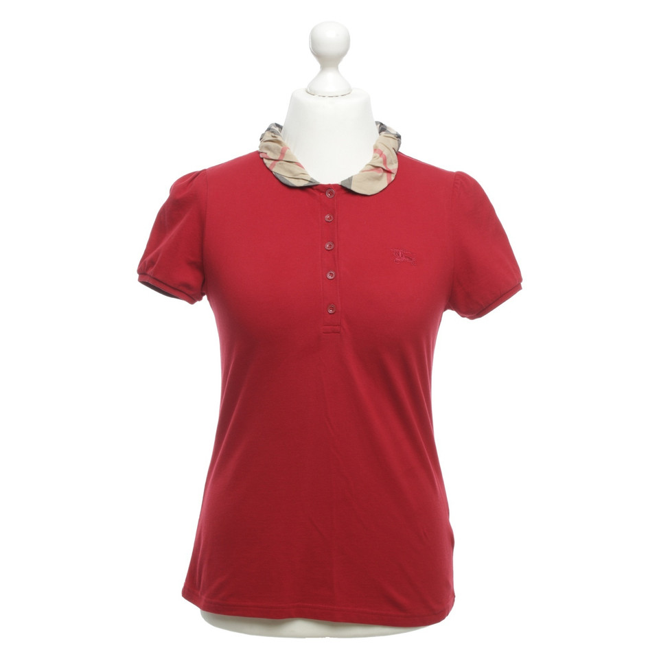Burberry Polo shirt in red