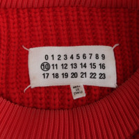 Maison Martin Margiela Top Wool in Red