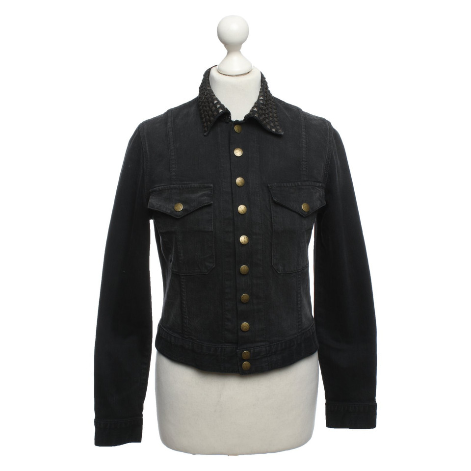 Current Elliott Jacket/Coat Cotton in Black