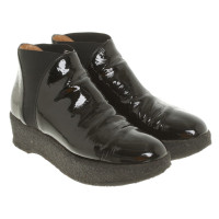 Walter Steiger Stiefeletten aus Lackleder