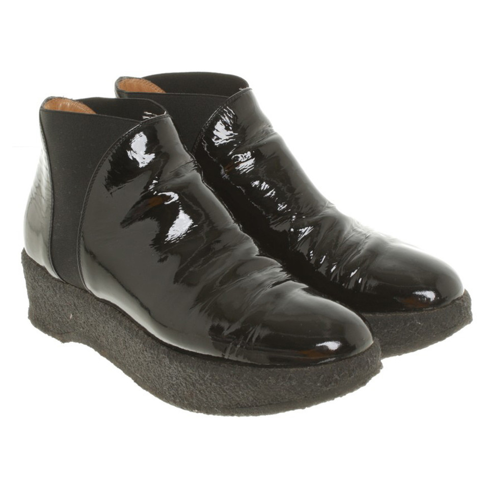 Walter Steiger Boots patent leather