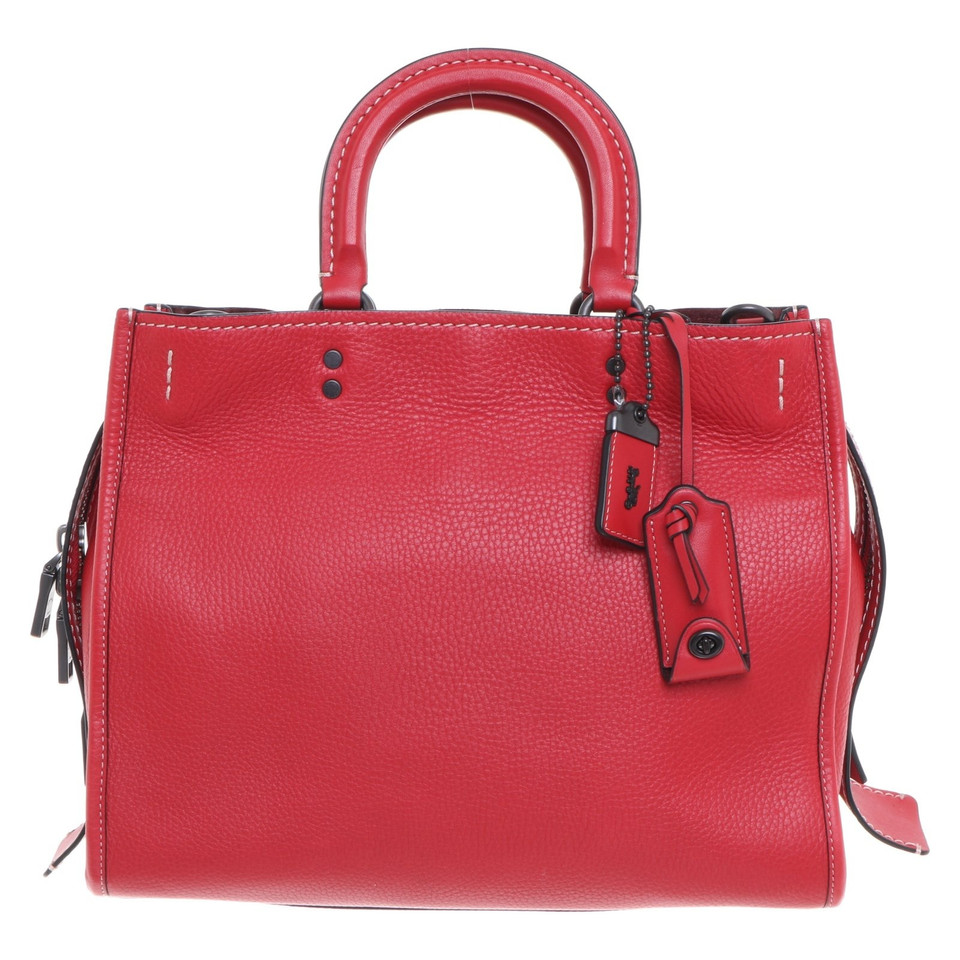 Coach Handbag in red