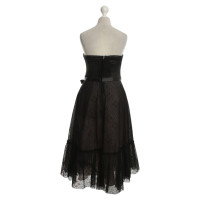 Bcbg Max Azria Dress With Lace in Black