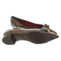 Fratelli Rossetti Slippers/Ballerinas Patent leather in Brown