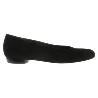 Other Designer Slippers/Ballerinas Suede in Black