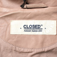 Closed Blazer Leather in Brown