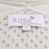 Rosa Von Schmaus Cardigan en crème