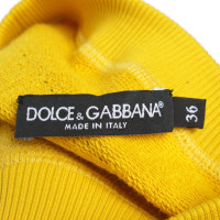 Dolce & Gabbana Pull en jaune