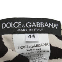 Dolce & Gabbana Abito con stampa animalier