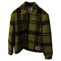 Woolrich Jacket/Coat Wool in Green