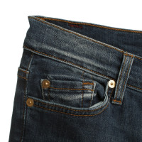7 For All Mankind Jeans mit Waschung in Blau