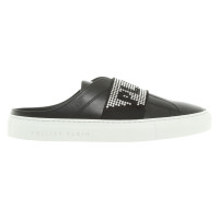 Philipp Plein Sneakers aus Leder in Schwarz