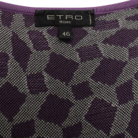Etro Knit dress with pattern
