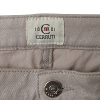 Cerruti 1881 Jeans in metallic silver