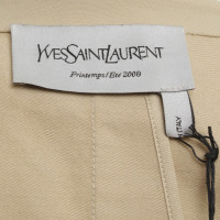 Yves Saint Laurent Giacca corta in beige