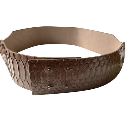 Brunello Cucinelli Belt Leather in Taupe