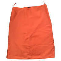Prada Skirt Silk in Orange