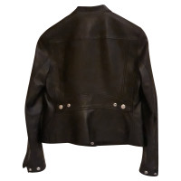 Coach Jacket/Coat Leather in Black