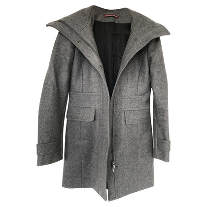 Comptoir Des Cotonniers Jacket/Coat Wool in Grey