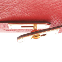 Hermès Birkin Bag 30 Leer in Rood