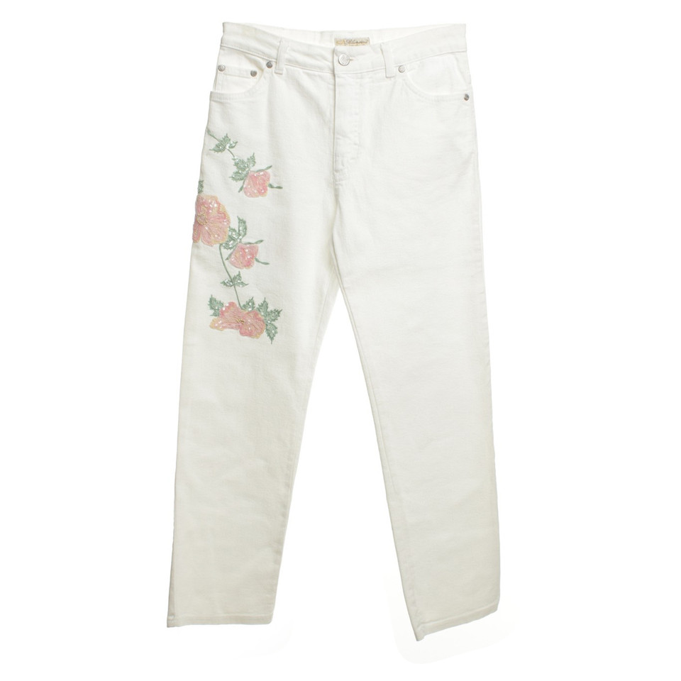 Blumarine Jeans in bianco
