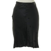 Moschino Cheap And Chic Black skirt with applications 