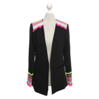 Bless The Mess Blazer in Nero