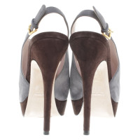 Miu Miu Slingbacks aus Wildleder