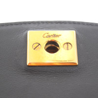 Cartier Handbag Leather in Black