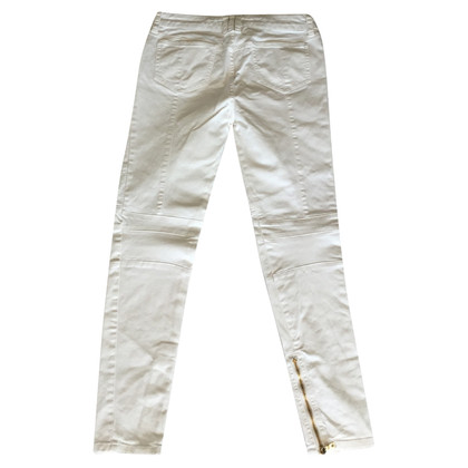 Pierre Balmain Paire de Pantalon en Coton en Blanc