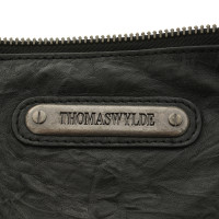 Thomas Wylde Leather case with skull and crossbones