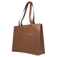 Chanel Tote bag Leather in Brown