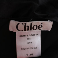 Chloé Top Silk in Black