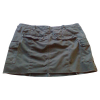 J Brand Skirt Cotton in Khaki