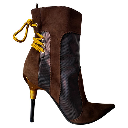 Casadei Ankle boots Suede in Brown