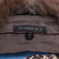 Blonde No8 biker jacket in khaki