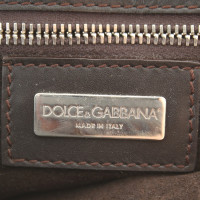 Dolce & Gabbana Borsa a tracolla con stampa leopardo