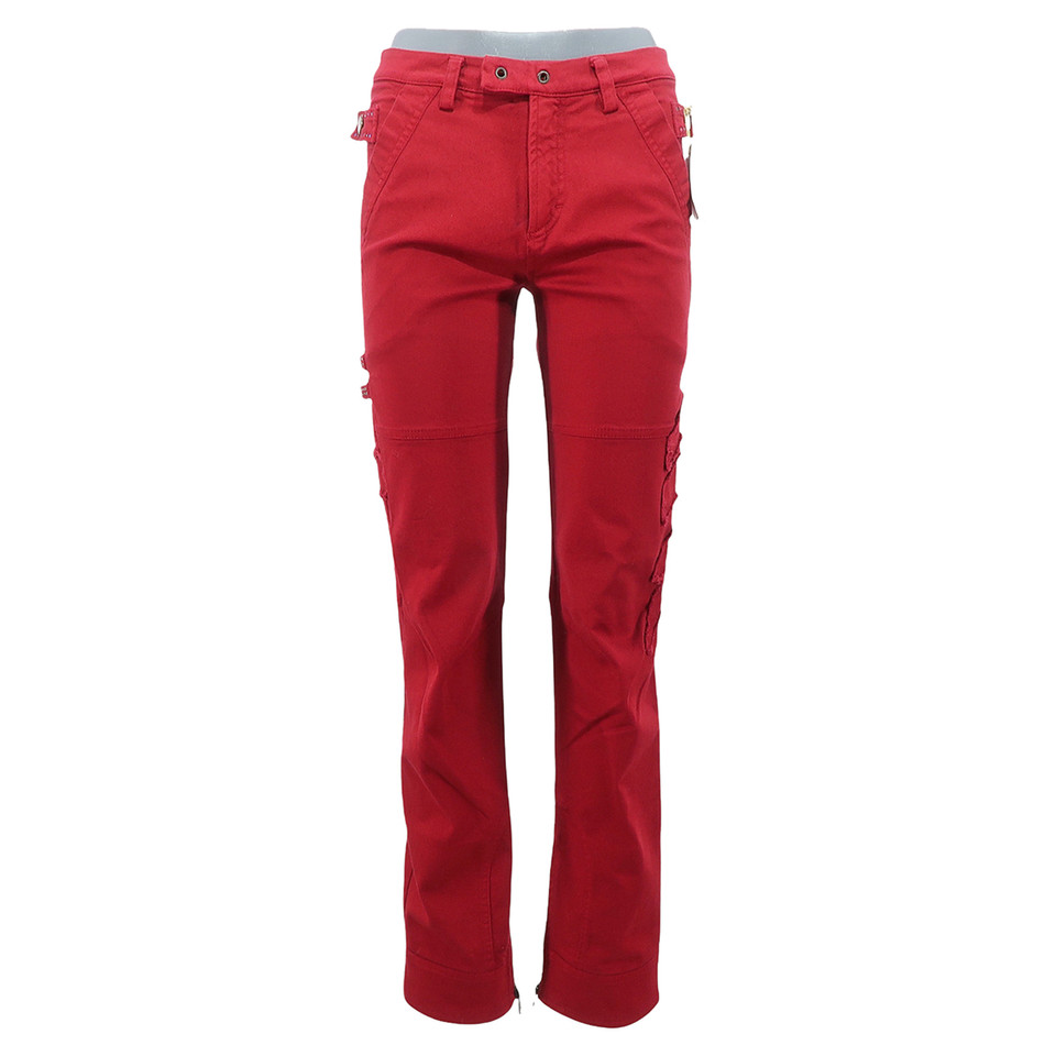 Blumarine Jeans in Cotone in Rosso