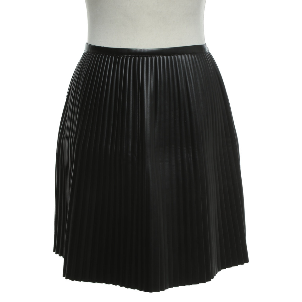Msgm Pleated skirt in black