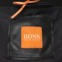 Boss Orange Jacke/Mantel in Schwarz
