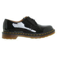 Dr. Martens Chaussures à lacets en Cuir verni en Noir