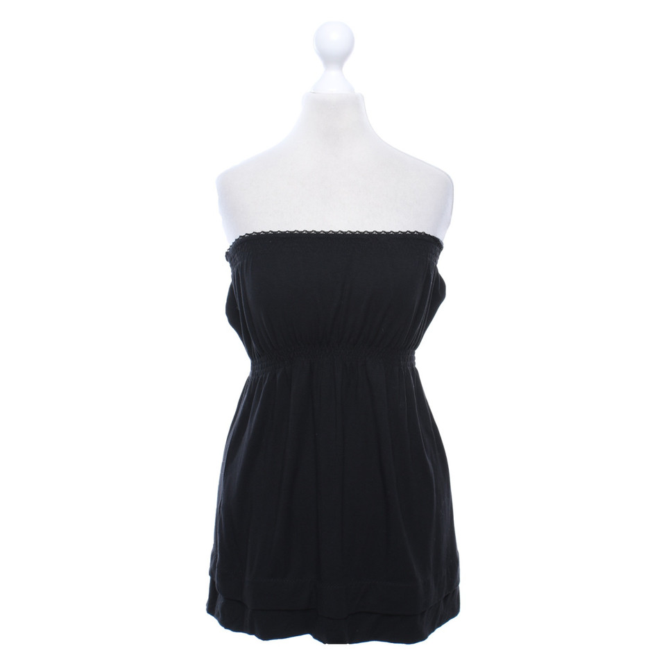 Patrizia Pepe Top Viscose in Black