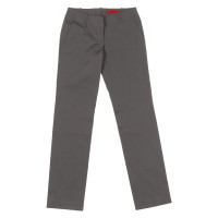 Hugo Boss Hose aus Baumwolle in Grau