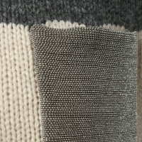 Brunello Cucinelli Sweater in beige / grijs