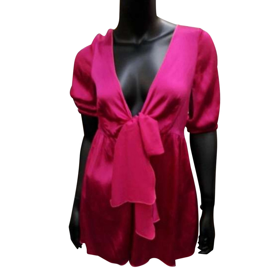 P.A.R.O.S.H. Top Silk in Pink