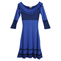 Temperley London Kleid aus Seide in Blau