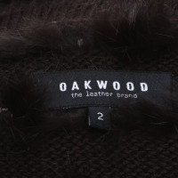 Oakwood Cardigan avec bordure en fourrure